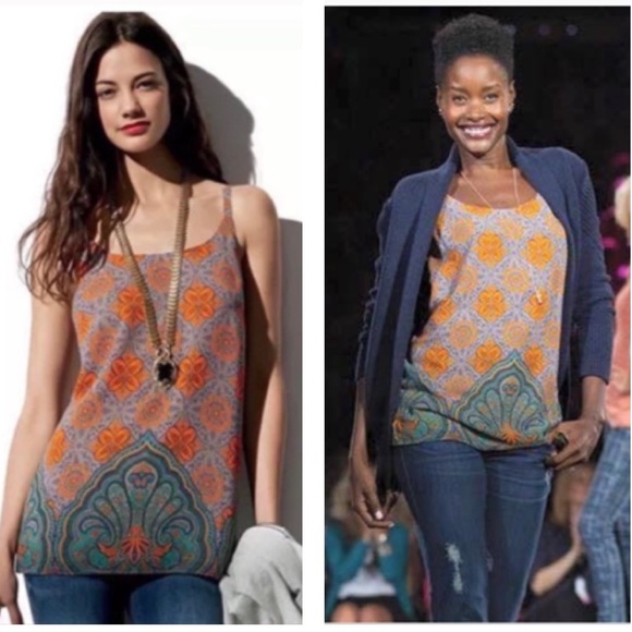 CAbi Tops - NWT cAbi Arabesque Lined Camisole #3082 Small